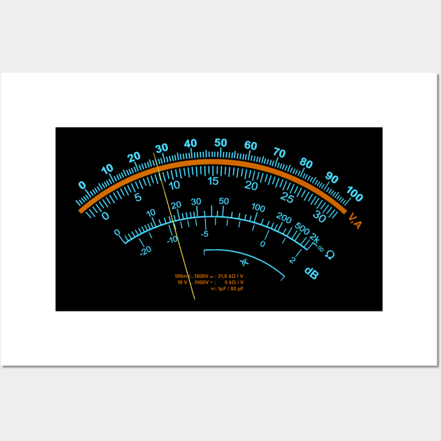 Multimeter Wall Art by amarth-drawing